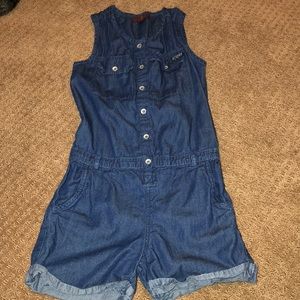 Girls denim jumper 7 for all mankind